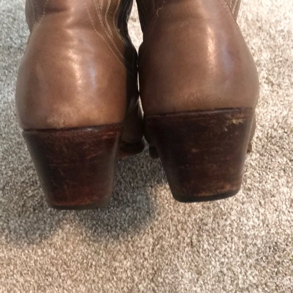 Dan Post Taupe Western Boots - Picture 4 of 9